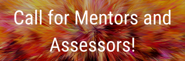 Call for Mentors and Assessors! Banner.